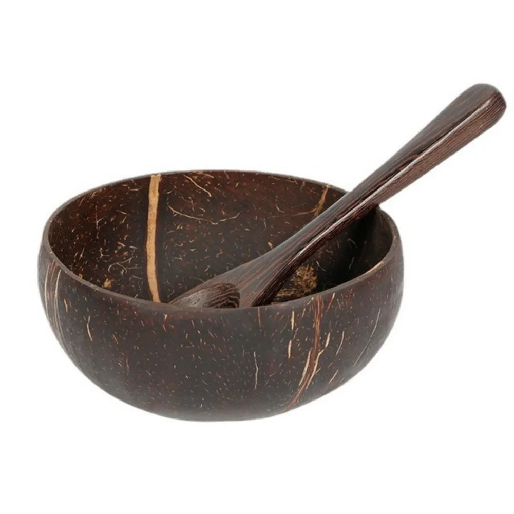 Wood Spoon Bowl Set