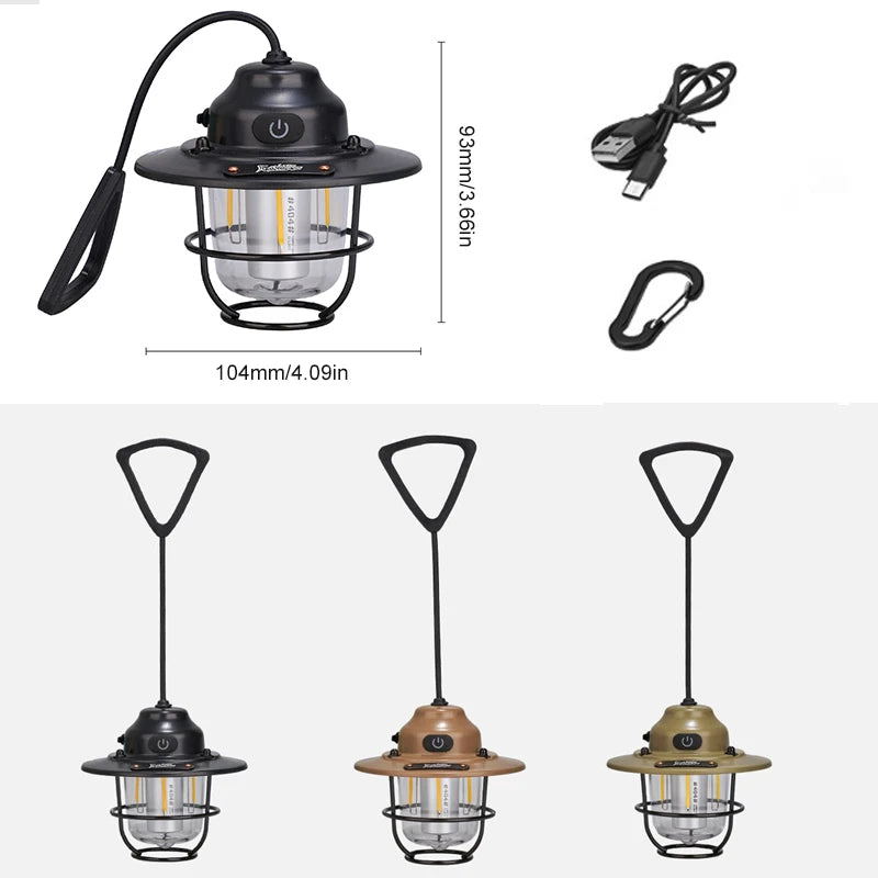 Portable Retro Camping Lanterns